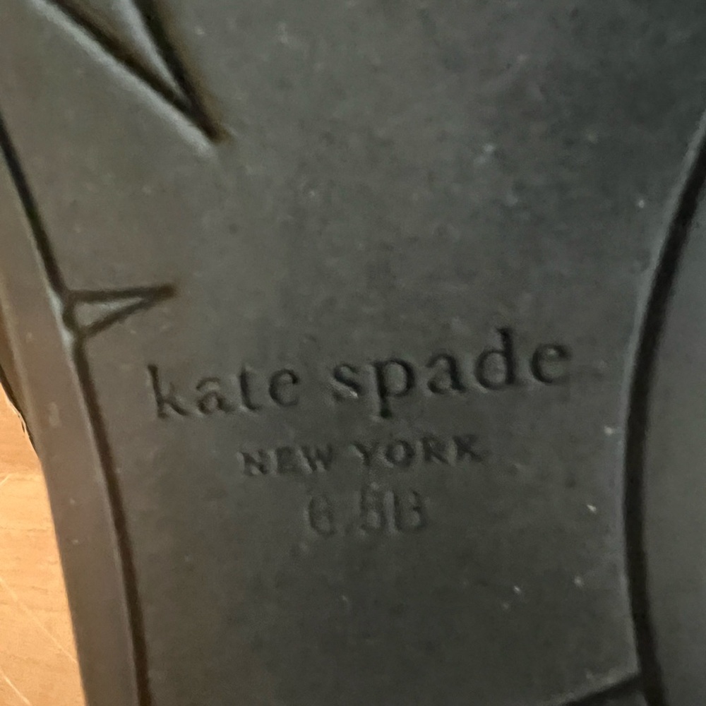Kate Spade Black Bow “Bikini” Slide Sandals - Picture 4 of 4